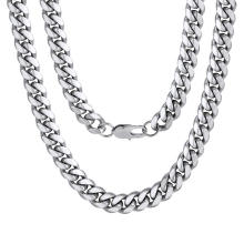 Amazon e mulheres personalizadas Man e mulheres grossas Miami Chain Chain Colar Jewelry Pinging Jewelry